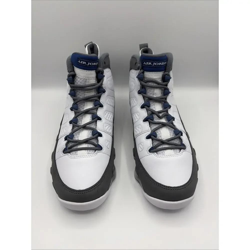 Jordan Air Jordan 9 Retro (GS) White/Blue/Gray Kids Sneaker 7Y HV4574-100